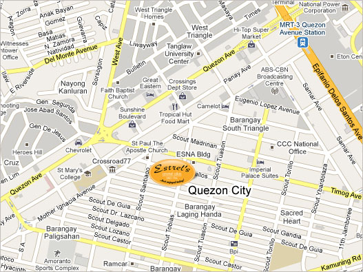 Estrels map
